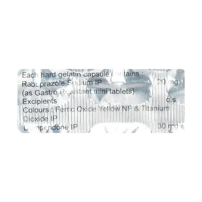 ODIRAB D Capsule 15's - Ulcer/Reflux/Flatulence-Aaa