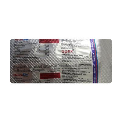 NEUROZIN Capsule 10's - Supplements-Vam