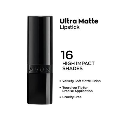 Avon Ultra Perfectly Matte Lipstick - Berry Blast 4 gm - Lipsticks