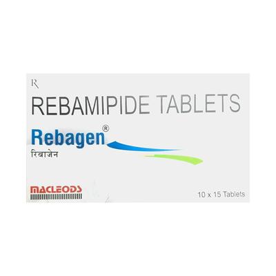 REBAGEN Tablet 15's - Ulcer/Reflux/Flatulence-Aaa