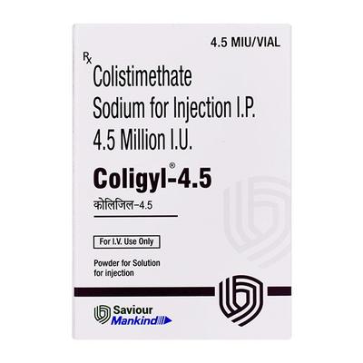 COLIGYL 4.5miu Injection 1's - Bacterial Infections-OAB