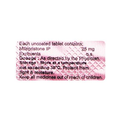 Mifiact 25mg Tablet 10'S - Uterus Conditions-Dut