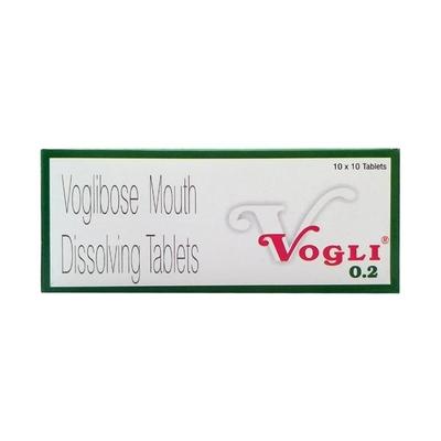 Vogli 0.2mg Tablet 10'S - Diabetes-Ant