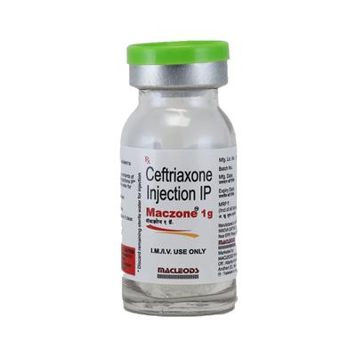 Maczone 1gm Injection 1's - Bacterial Infections-Cep