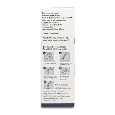 RITECEF O 50 Dry Syrup 30ml - Bacterial Infections-Cep