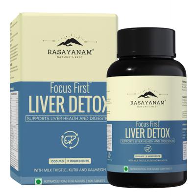 Rasayanam Focus First Liver Detox Tablets 60's - Vital Health