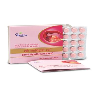 Dhootapapeshwar Stree Vyadhihari Rasa Tablet 30's - Speciality Medicines