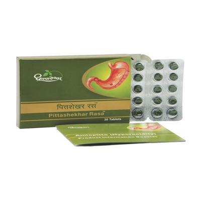 Dhootapapeshwar Pittashekhar Rasa Tablet 30's - Speciality Medicines