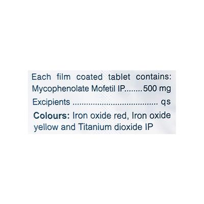 MYCOTERO 500 Tablet 10's - Auto Immune Disease-Imm