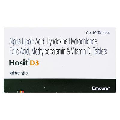 Hosit D3 Tablet 10'S - Supplements-Vam