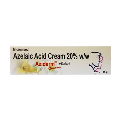 Aziderm 20% Cream 15gm - Acne-Acn