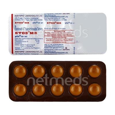 Etos MR Tablet 10'S - Muscle Cramps/Spasticity-Mus