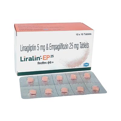 LIRALIN EP 25mg Tablet 10's - Diabetes-Ant