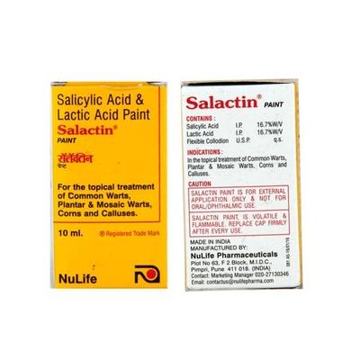 Salactin Paint 10ml - Warts/Calluses/Other Skin Lesion-Ker