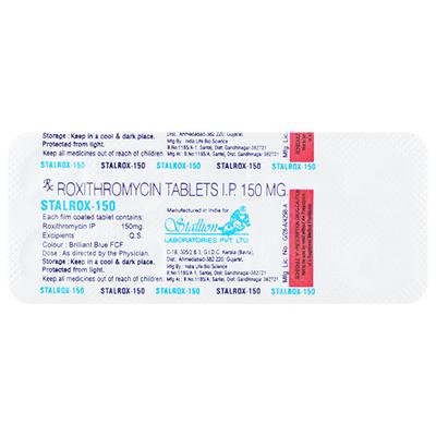 STALROX 150 Tablet 10's - Bacterial Infections-Mac