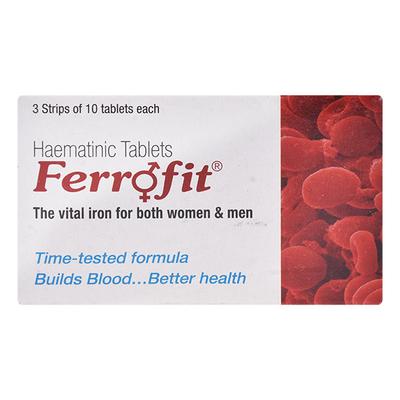 FERROFIT Tablet 30's - Supplements-Vam