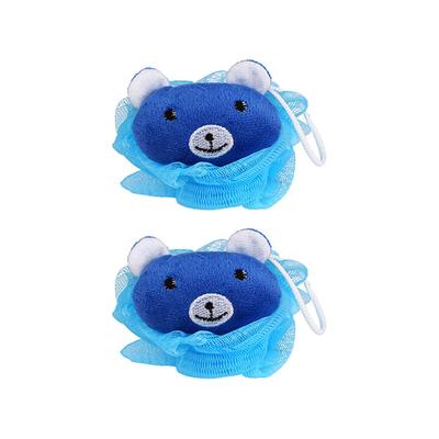 Vega Kids Bath Sponge, Pink/Blue 2's - Body Scrubbers & Brushes