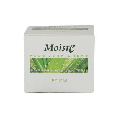 Moiste Aloe Vera Cream 50gm - Dry Skin-Emo