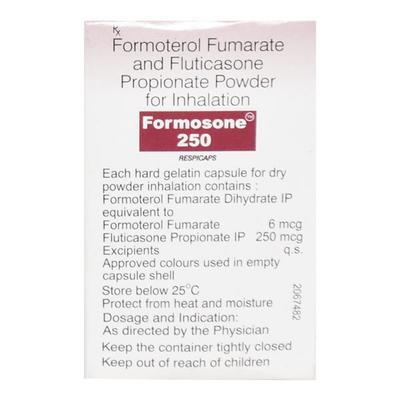 Formosone 250 Respicap 30'S - Asthma/COPD-Ast