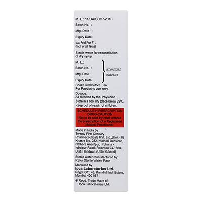 Fastclav 125mg Dry Syrup 30ml - Bacterial Infections-Cep