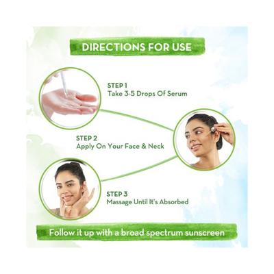 Mamaearth Rice Face Serum for Glowing Skin With Rice Water & Niacinamide for Glass Skin 30 ml - Face Serum