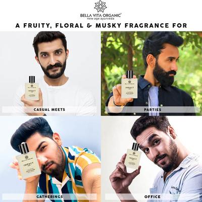 Bella Vita Organic Impact Edt Perfume 100 ml - Men Perfumes (Edt/Edp)