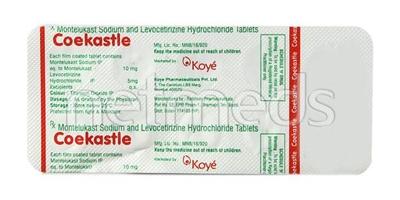 Coekastle Tablet 10'S - Allergies-Ant