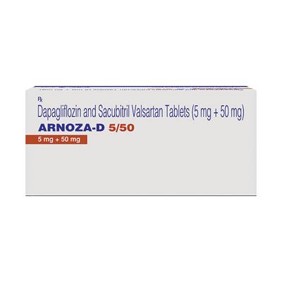 ARNOZA D 5/50 Tablet 10's - Heart Failure-Ant