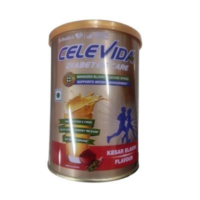 Celevida Diabetes Care Powder - Kesar Elaichi Flavour 200 gm (Tin) - Diabetes (Fitness)