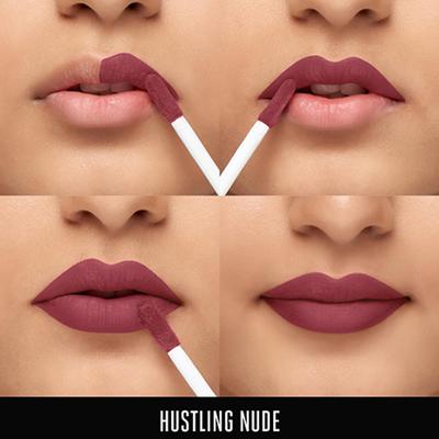 Lakme 9to5 Primer + Matte Liquid Lip Color MB1 Hustling Nude 4.2 ml - Primer