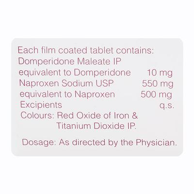 NAXDOM 500 Tablet 15's - Migraine