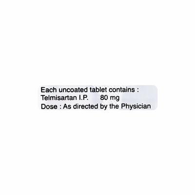 Telsar 80mg Tablet 10'S - Hypertension-Ang