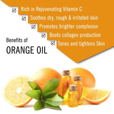Keya Seth Aromatherapy Orange Body Oil Vitamin C Enriched Native Indian Orange 400ml - Carrier Oils