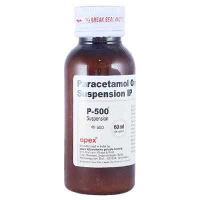 P 500 Suspension 60ml - Fever-Ana