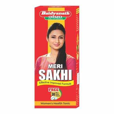 Baidyanath Meri Sakhi Syrup 450 ml + Meri Sakhi 30’s Tabs Free - Speciality Medicines