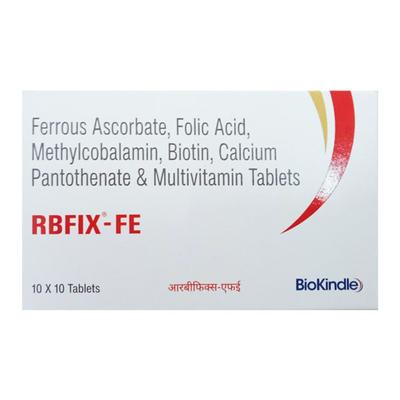 RBFIX FE Tablet 10's - Anaemia-VMA