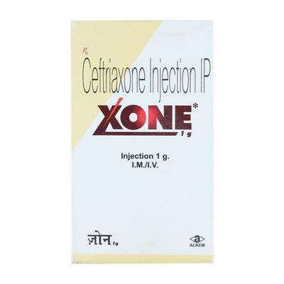 Xone 1gm Injection 1's - Bacterial Infections-Cep