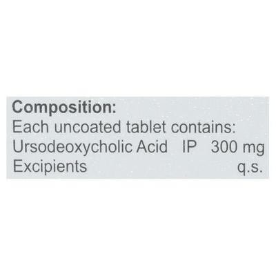 URSOLID 300mg Tablet 10's - Cholelithiasis/Gall Stones