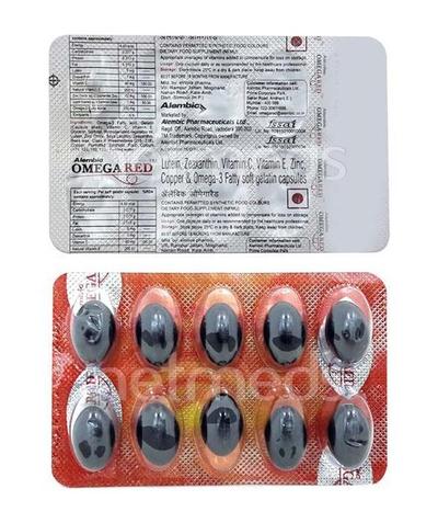 Omegared Capsule 10'S - Supplements-Sup