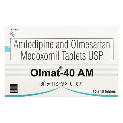 OLMAT 40 AM Tablet 15's - Hypertension-Ang