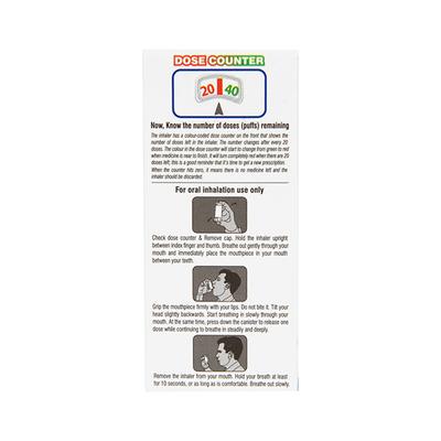 FORGLYN with Dose Counter Inhaler 120md - Asthma/COPD-Ast