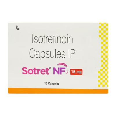 SOTRET NF 16 Capsule 10's - Acne-Acn