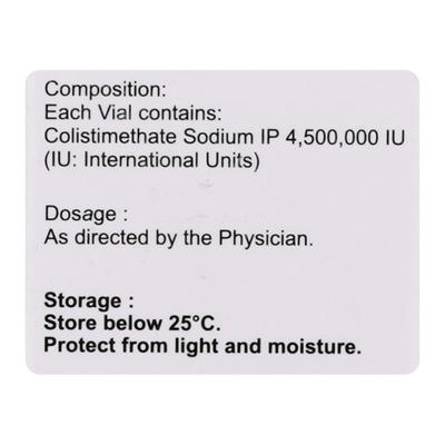 COLIGYL 4.5miu Injection 1's - Bacterial Infections-OAB