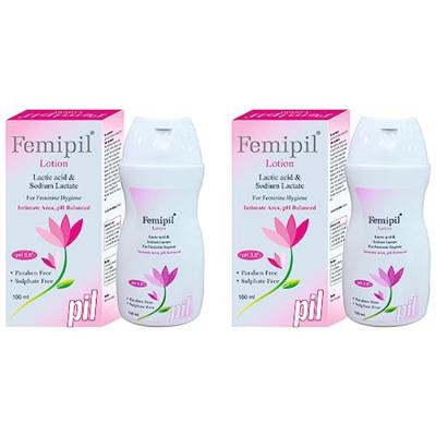 Femipil Lotion (Pack Of 2 X 100 ml) 1's - Intimate Care