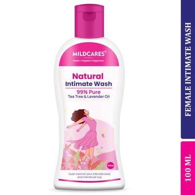 Mildcares Natural Intimate Wash 100 ml - Intimate Hygiene
