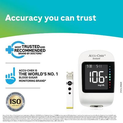 Accu-Chek Instant Blood Glucose Test Strips 50's - Blood Glucose Monitors/Test Strips