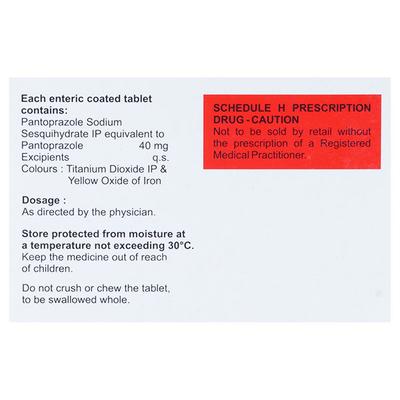 Panplus 40mg Tablet 15'S - Ulcer/Reflux/Flatulence-Aaa