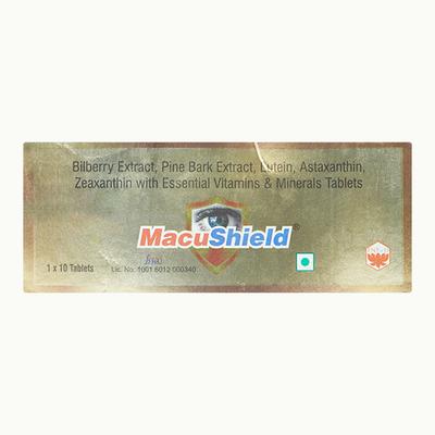 MACUSHIELD Tablet 10's - Supplements-Vam
