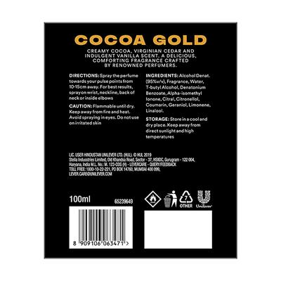 AXE Premium Luxury Perfumes - Cocoa Gold EDP 100 ml - Men Perfumes (Edt/Edp)