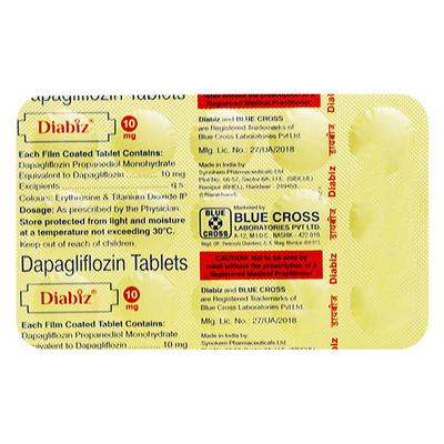 DIABIZ 10 Tablet 15's - Diabetes-Ant